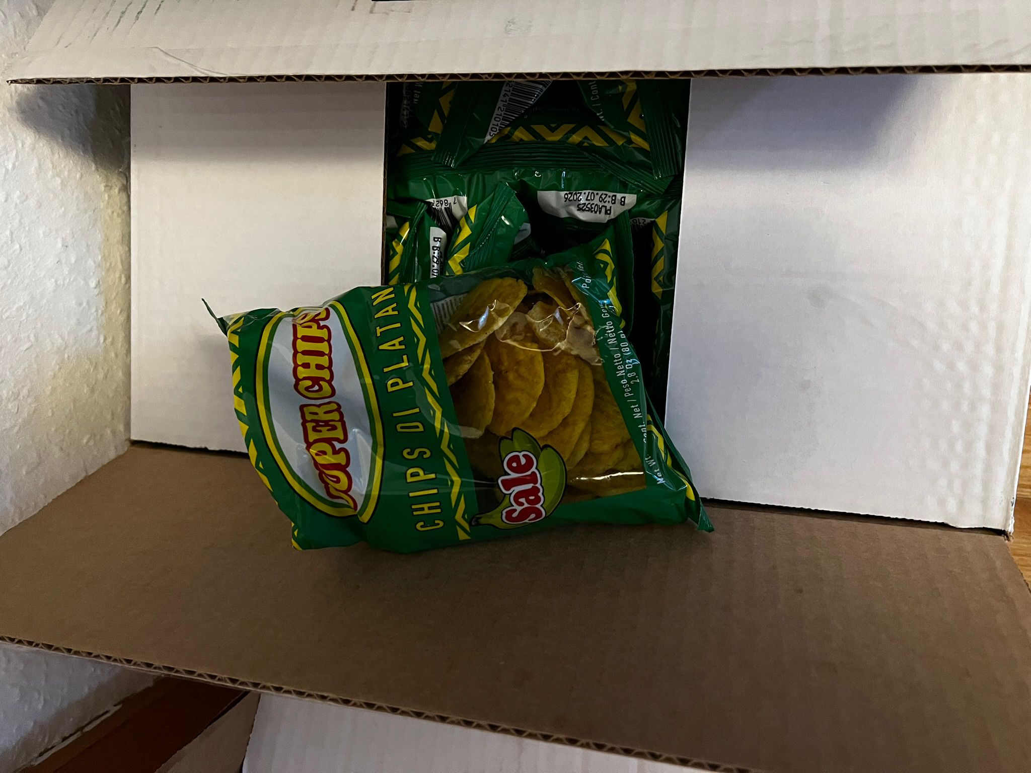 Chips sucrés et salés